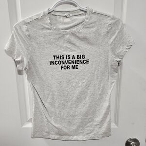 Gray Graphic T-Shirt